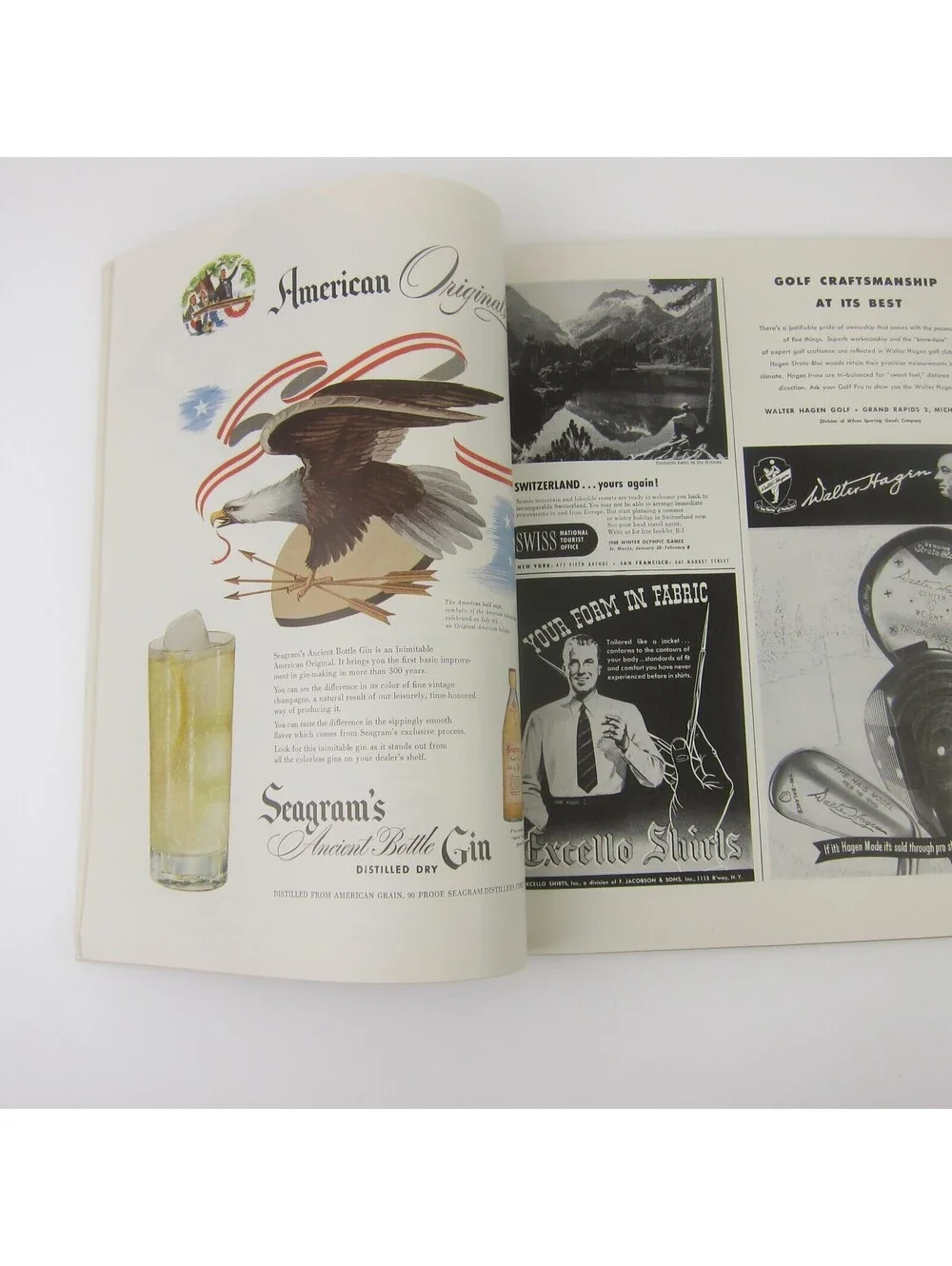 Vintage FORTUNE Magazine July 1947 Bank of America, Hochschild, Yachting, Circus